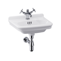Burlington Guild Wall Hung Cloakroom Basin - 450mm