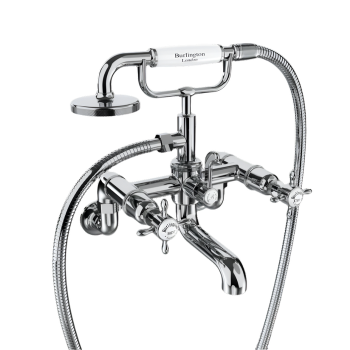 Burlington Guild Wall Mounted Bath Shower Mixer Tap