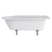 Burlington Hampton Back to Wall Showering Bath with Legs