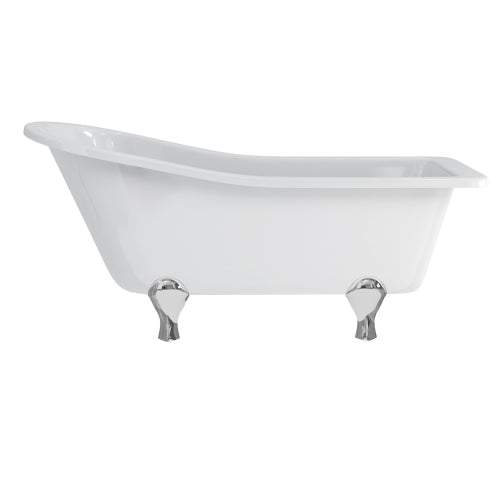 Burlington Harewood 1700 Slipper Acrylic Bath