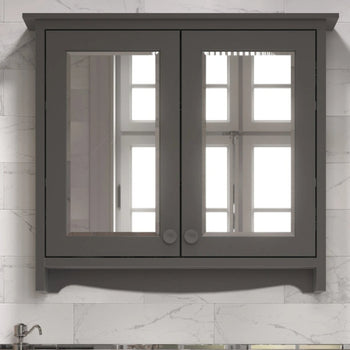 Burlington Non Illuminated Mirror Cabinet - 572mm x 650mm