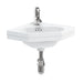 Burlington Pentagon Wall Hung 596mm Corner Basin