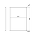 Burlington Rectangular Traditional Bathroom Mirror 500mm