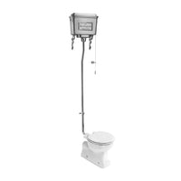 Burlington Regal High Level Toilet with 430mm Dual Flush