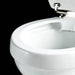 Burlington Rimless Medium Level Traditional Toilet - Toilets