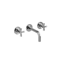 Burlington Riviera 3 Hole Wall Mounted Basin Mixer Tap