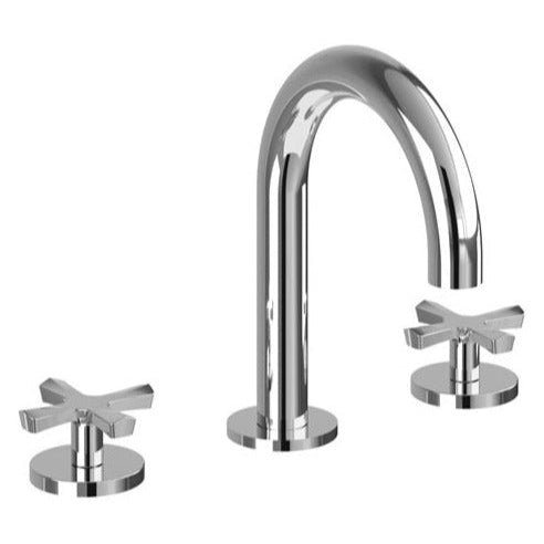 Burlington Riviera 3 Tap Hole Basin Mixer - Chrome Taps