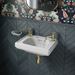 Burlington Riviera 450mm Wall Hung Cloakroom Rectangular