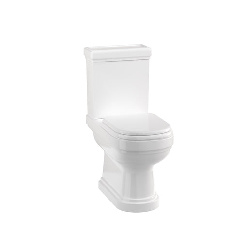 Burlington Riviera Open Back Close Coupled Toilet with Soft