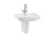 Burlington Riviera Rectangular Basin With Semi Pedestal