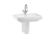Burlington Riviera Rectangular Basin With Semi Pedestal
