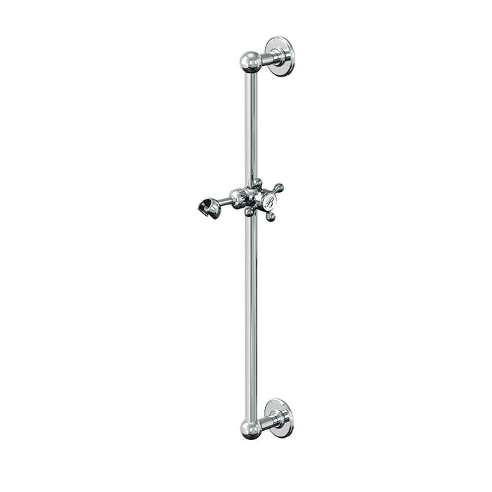 Burlington Shower Slide rail - Chrome/White Components