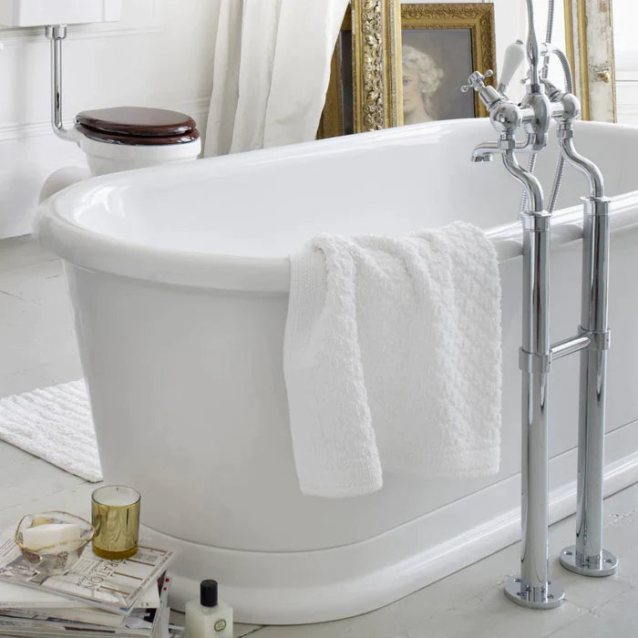 Burlington Stand Pipes with Horizontal Support Bar - Bath