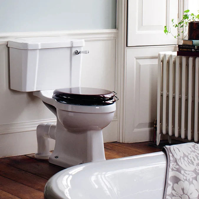 Burlington Standard Close Coupled Traditional Toilet