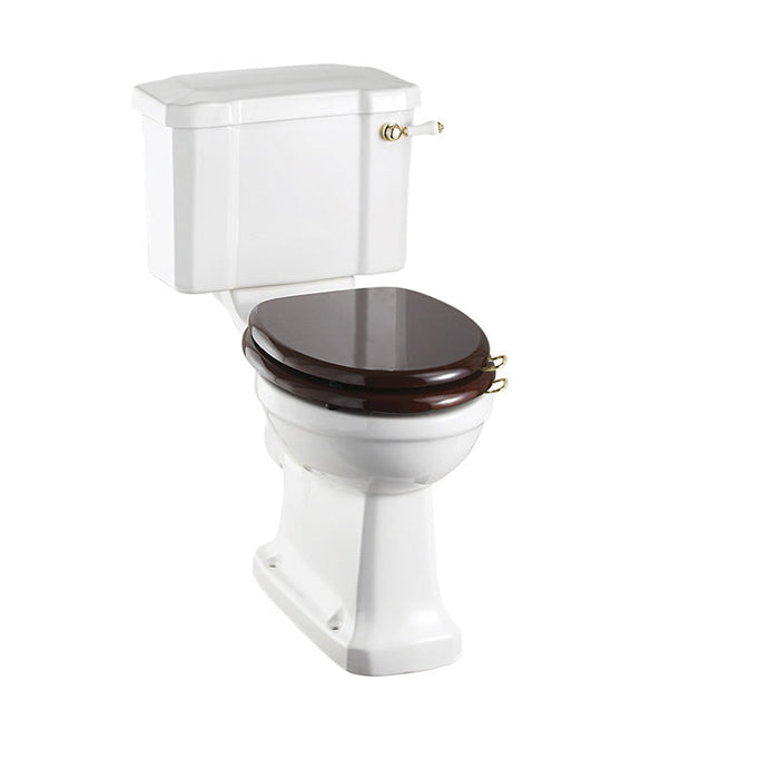 Burlington Standard Close Coupled Traditional Toilet - Gold