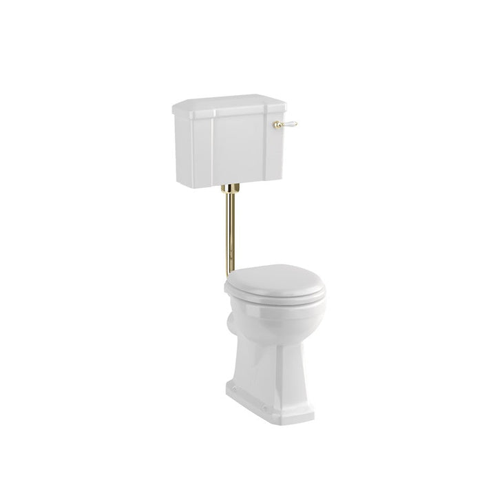 Burlington Standard Low Level Traditional Toilet - Gold