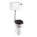 Burlington Standard Low Level Traditional Toilet - Chrome