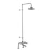 Burlington Tay Bath Shower Mixer With Rigid Riser And Fixed