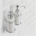 Burlington Traditional Double Soap Dispenser Chrome