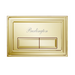 Burlington Traditional Rectangular Flush Plate - Gold