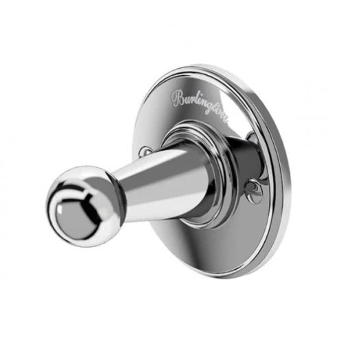 Burlington Traditional Single Robe Hook - Chrome Hooks