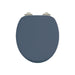 Burlington Traditional Soft Close Toilet Seat - Blue Seats