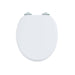 Burlington Traditional Soft Close Toilet Seat - Matt White