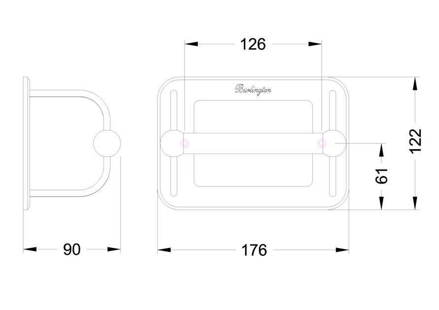 Burlington Traditional Toilet Roll Holder and Cover