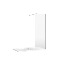 Burlington Wetroom Panel With Wall Profile - 8mm Clear