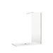 Burlington Wetroom Panel With Wall Profile - 8mm Clear