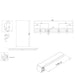 Burlington Wetroom Panel With Wall Profile - 8mm Clear
