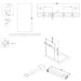 Burlington Wetroom Panel With Wall Profile - 8mm Clear