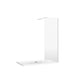 Burlington Wetroom Panel Shower Screen Chrome - Wet Room