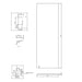Burlington Wetroom Panel - 8mm Glass - Clear - Wet Room