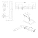 Burlington Wetroom Panel With Wall Profile - 8mm Clear
