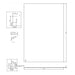 Burlington Wetroom Panel - 8mm Glass - Clear - Wet Room