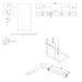 Burlington Wetroom Panel With Wall Profile - 8mm Clear