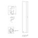 Burlington Wetroom Panel - 8mm Glass - Clear - Wet Room