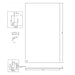 Burlington Wetroom Panel - 8mm Glass - Clear - Wet Room