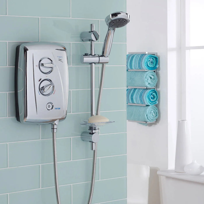Triton T80Z Fast-Fit Electric Shower - Polished Chrome
