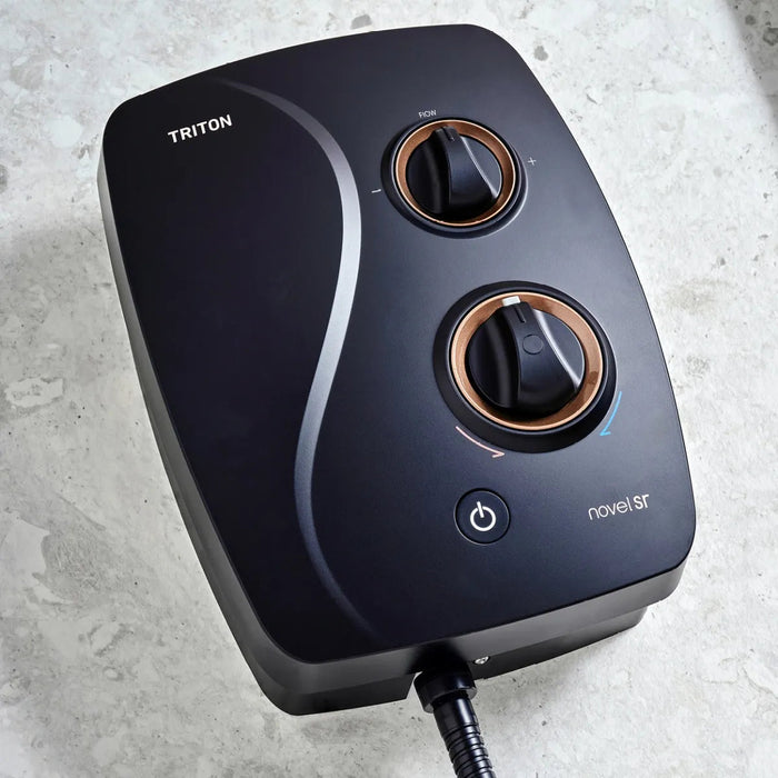 Triton Novel SR DuElec Thermostatic Power Shower