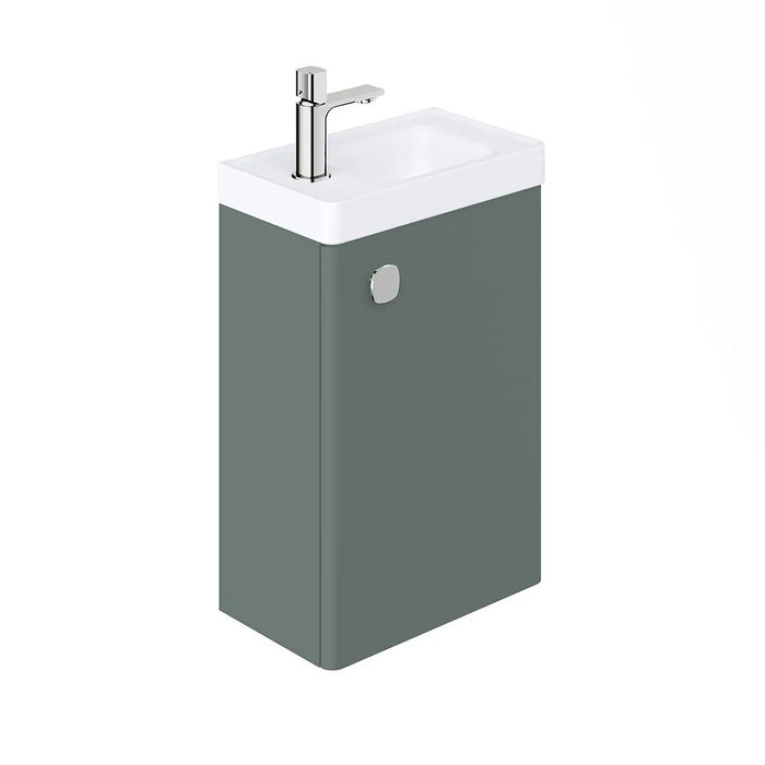 Vado Cameo 1 Door Wall Hung Vanity Unit With Basin - 400mm Wide - 1 Tap Hole