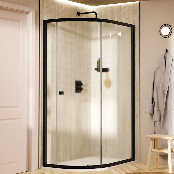 Crosswater Clear 6 Single Door Offset Quadrant Shower Enclosure