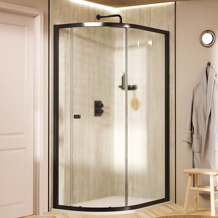 Crosswater Clear 6 Single Door Offset Quadrant Shower Enclosure