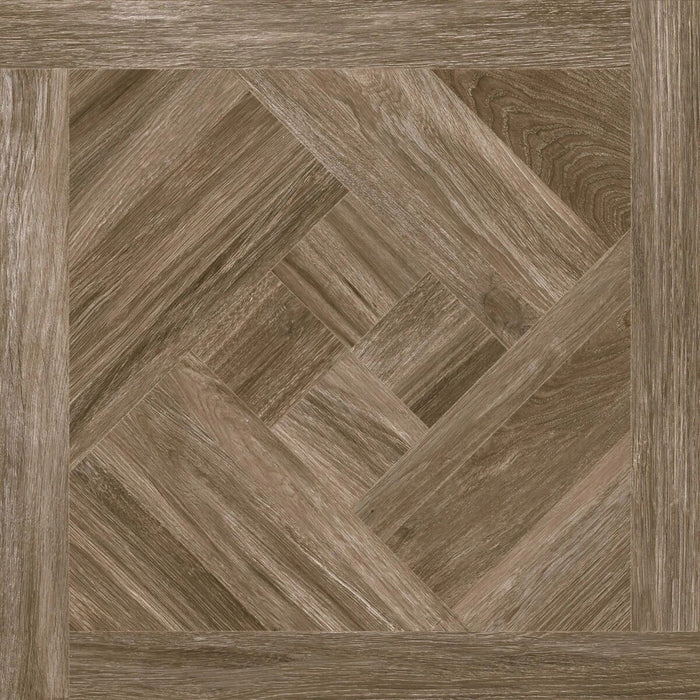 Castagno Dark Natural Wood Matt Porcelain Wall & Floor Tile