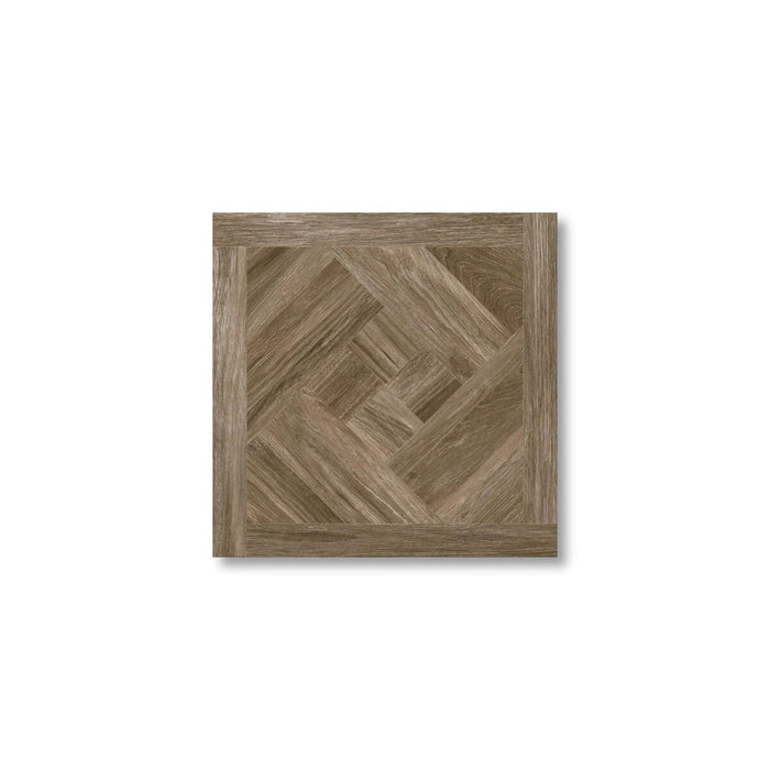 Castagno Dark Natural Wood Matt Porcelain Wall & Floor Tile
