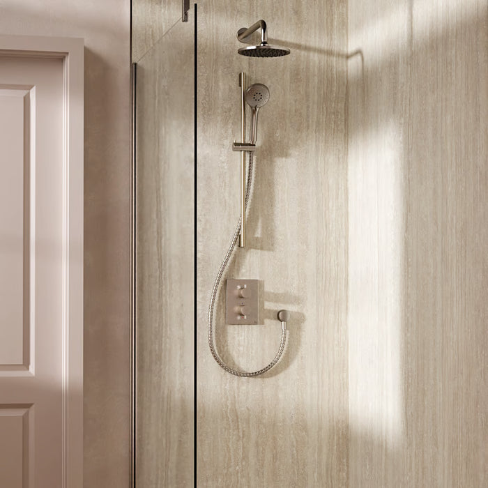 Crosswater Crossbox Shower Set 4 with Fixed Head & Handset