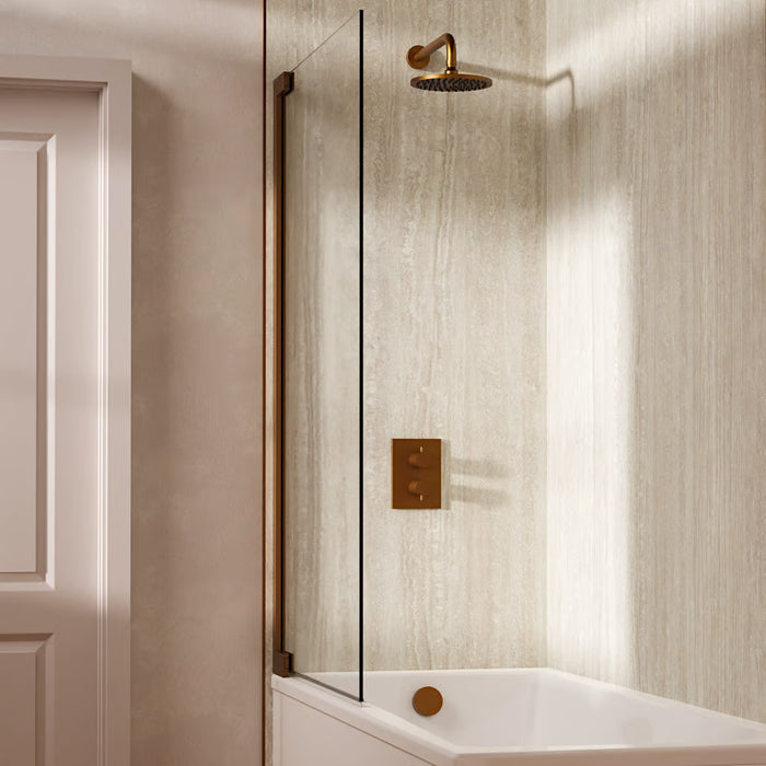 Crosswater Crossbox Shower Set 7 with Fixed Head & Bath Filler