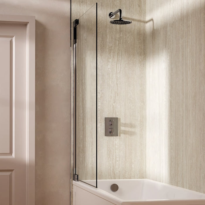 Crosswater Crossbox Shower Set 7 with Fixed Head & Bath Filler