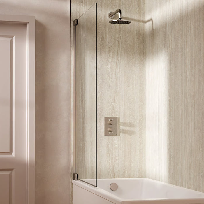 Crosswater Crossbox Shower Set 7 with Fixed Head & Bath Filler